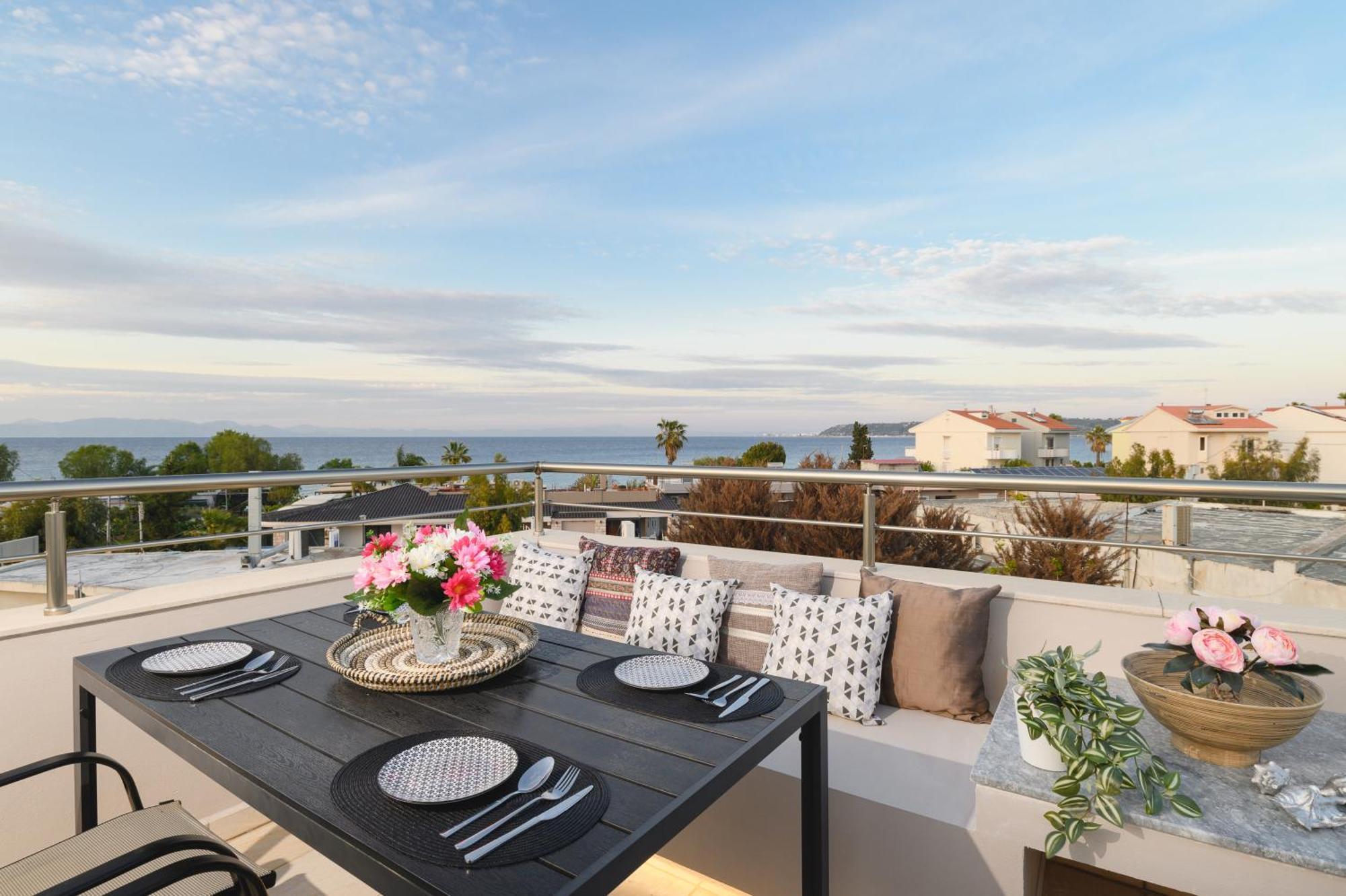 Marilena Mare Seaside House Villa เอียลิซอส ภายนอก รูปภาพ
